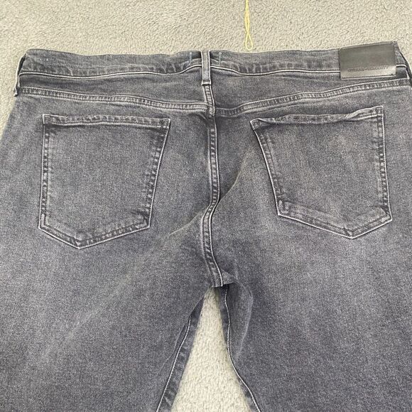 Citizens of Humanity Emerson Mid Rise Relaxed In Black Wash Sz 33 - Picture 13 of 14